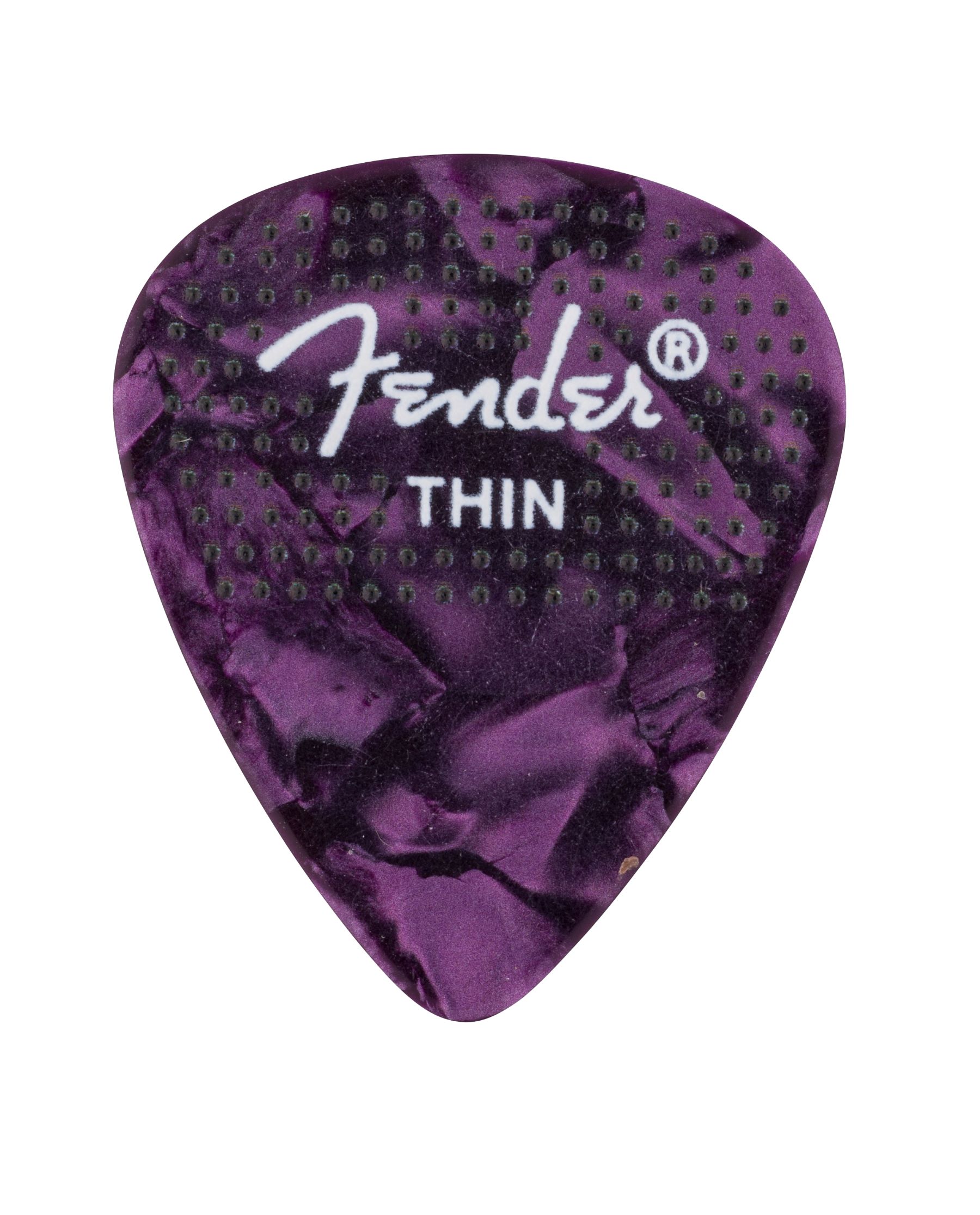 Fender Mediators 351 CelluloÏde À Points (12pk) Mince - Plektren - Variation 6