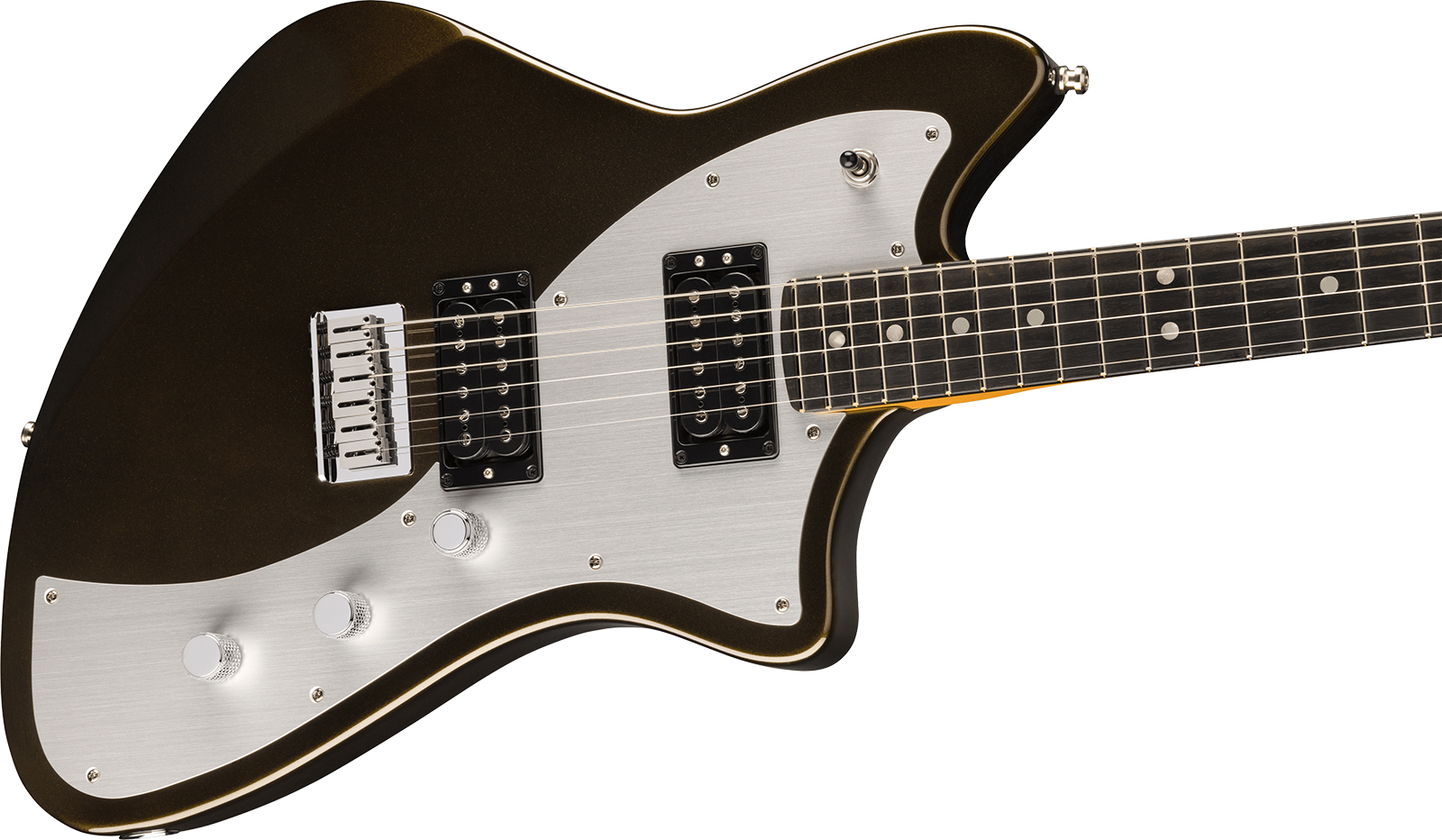 Fender Meteora American Ultra Ii Usa Trem 2h Eb - Texas Tea - Retro-Rock-E-Gitarre - Variation 2