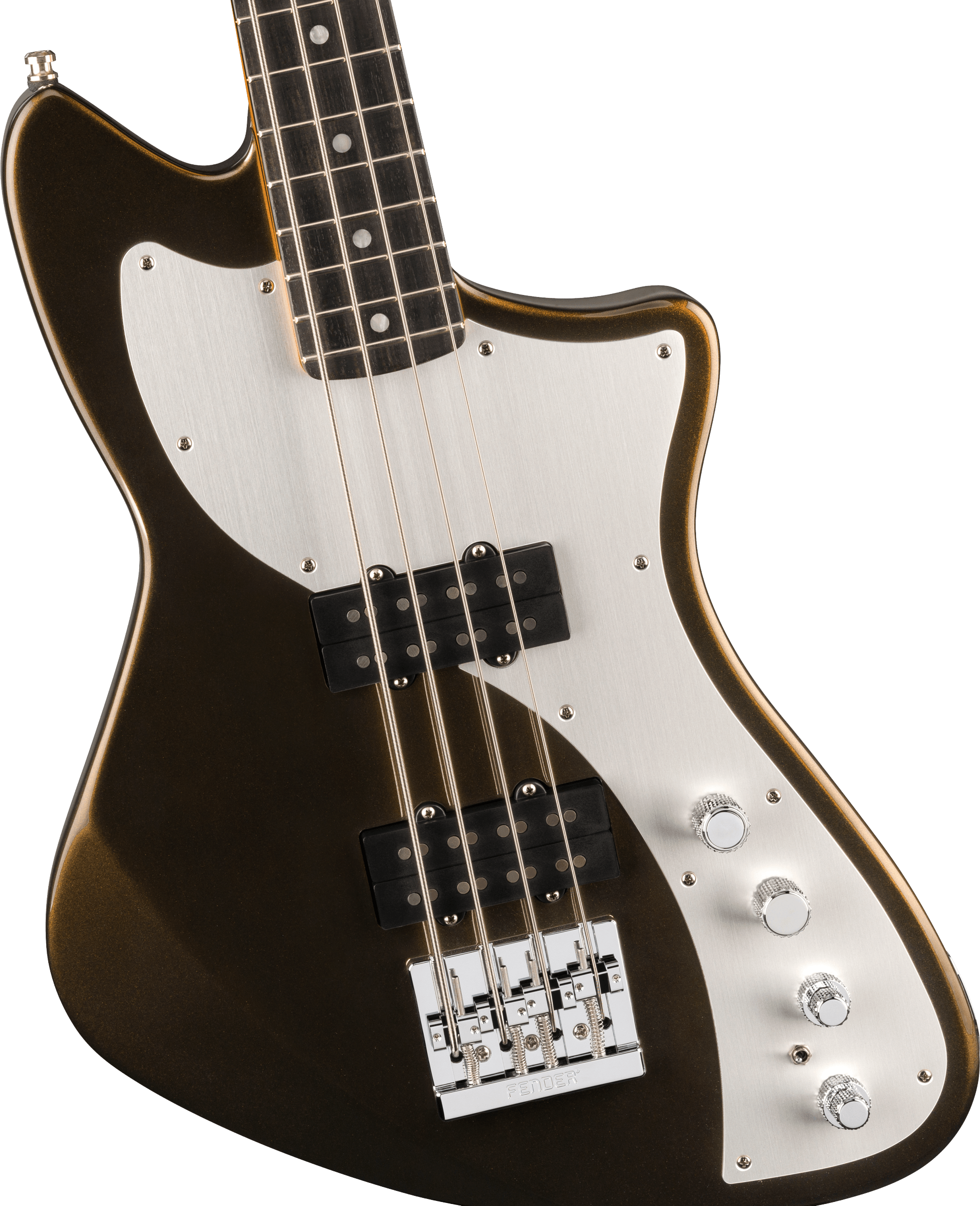 Fender Meteora Bass American Ultra Ii Usa Eb - Texas Tea - Solidbody E-bass - Variation 2