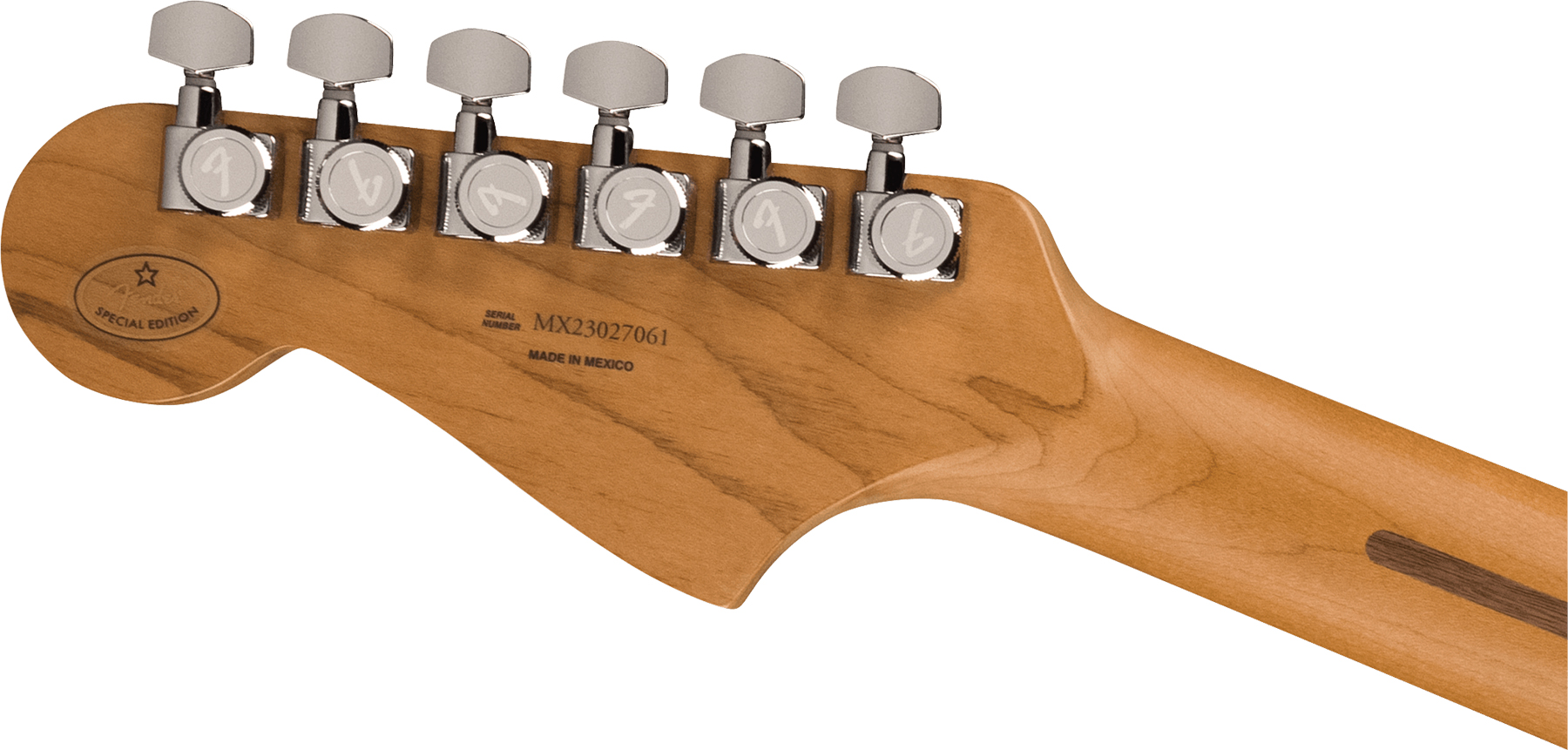 Fender Meteora Player Plus Hh Ltd Mex 2h Trem Mn - Sapphire Blue Transparent - Retro-Rock-E-Gitarre - Variation 3