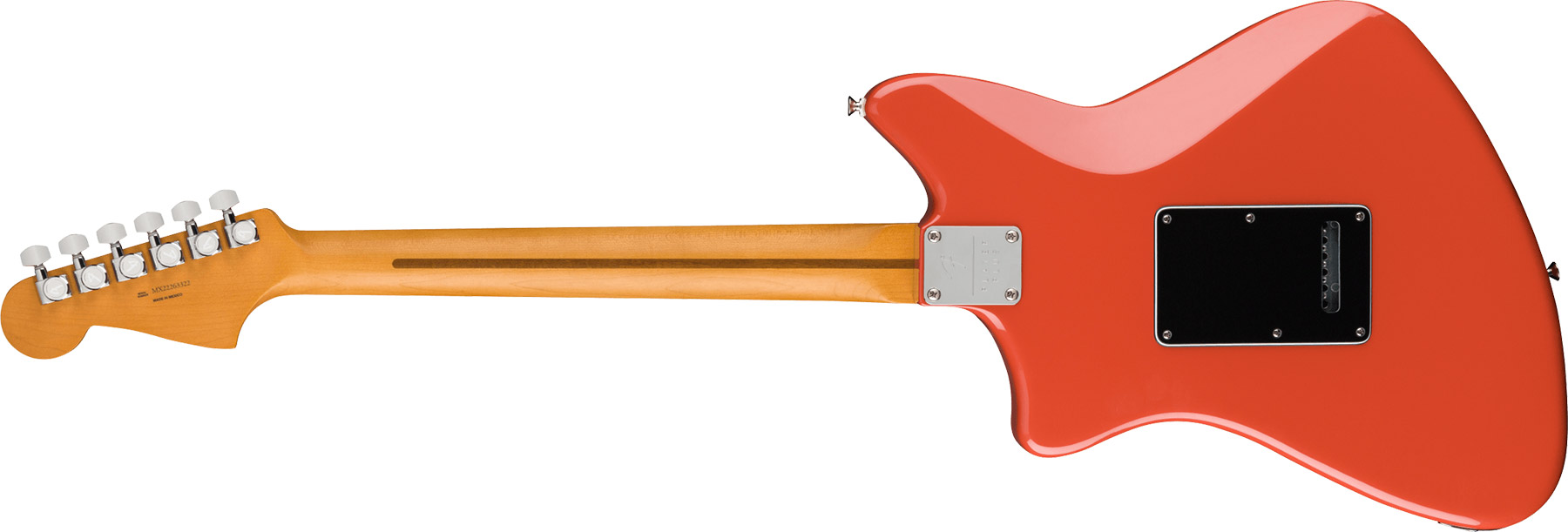 Fender Meteora Player Plus Hh Mex 2023 2s Ht Pf - Fiesta Red - Retro-Rock-E-Gitarre - Variation 1