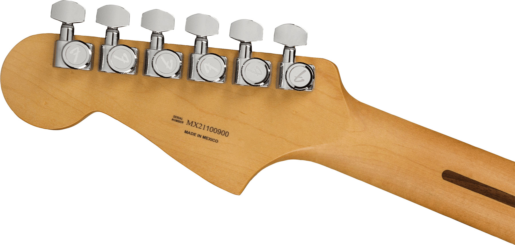 Fender Meteora Player Plus Hh Mex 2h Ht Pf - Belair Blue - Retro-Rock-E-Gitarre - Variation 3