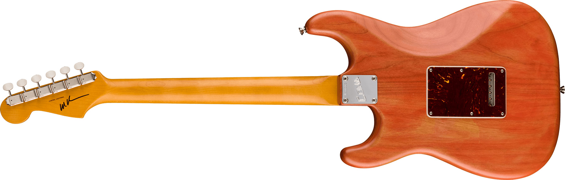 Fender Michael Landau Strat Coma Stories Usa Signature Hss Trem Rw - Coma Red - E-Gitarre in Str-Form - Variation 1