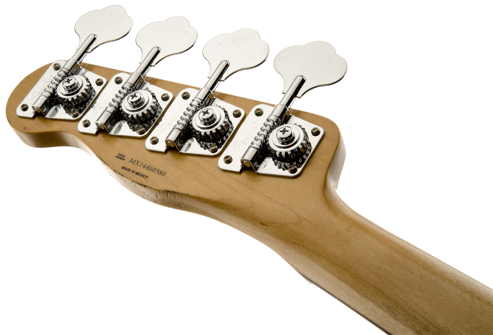 Fender Mike Dirnt Precision Bass Mex Signature Rw - White Blonde - Solidbody E-bass - Variation 3