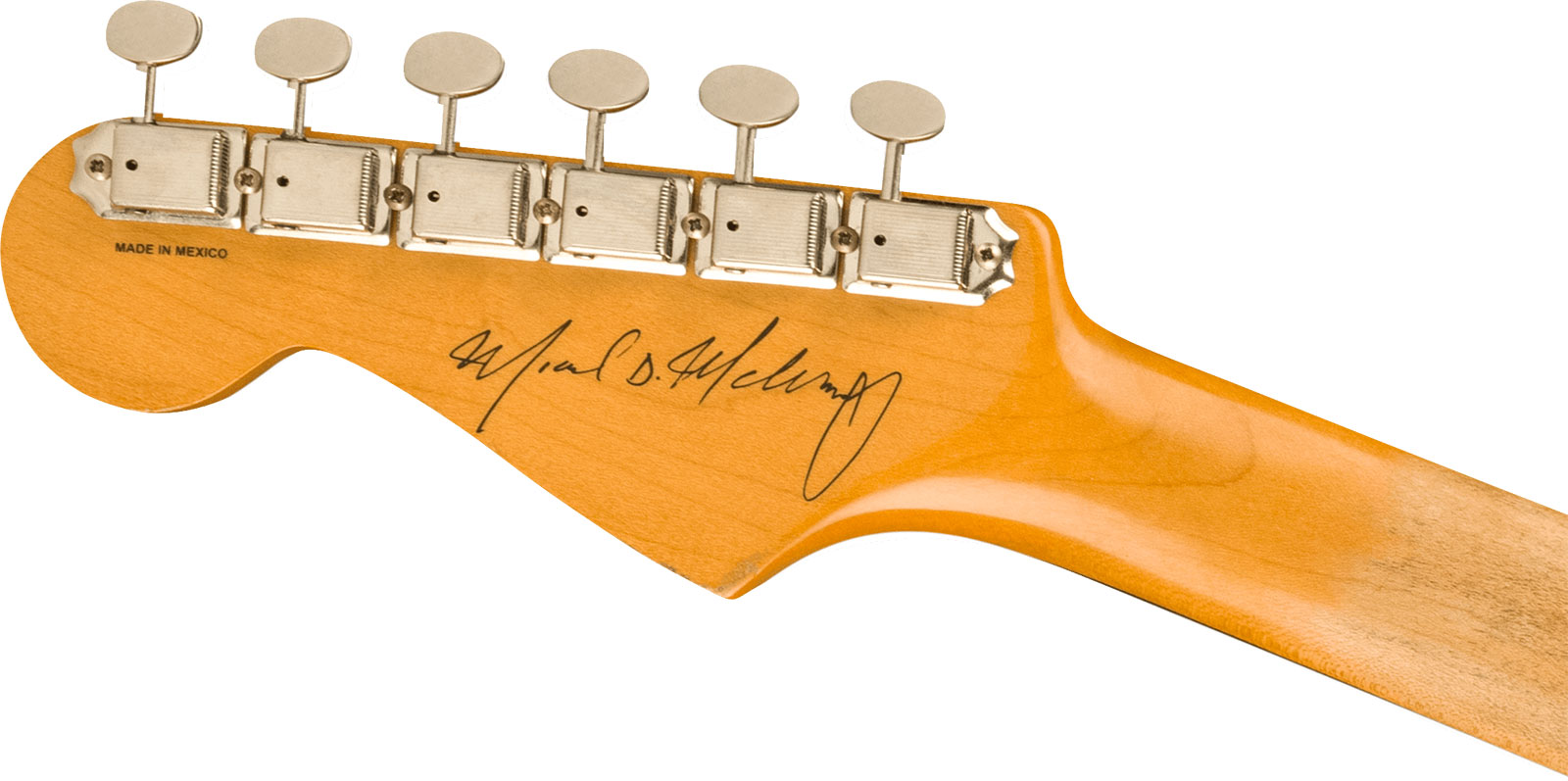 Fender Mike Mccready Strat Mex Signature 3s Trem Rw - Road Worn 3-color Sunburst - Signature-E-Gitarre - Variation 3