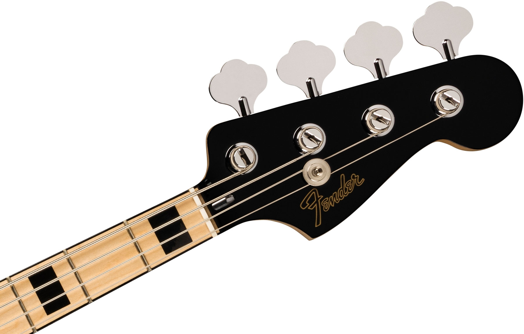Fender Mikey Way Jazz Bass Ltd Signature Mex Mn - Silver Sparkle - Solidbody E-bass - Variation 3