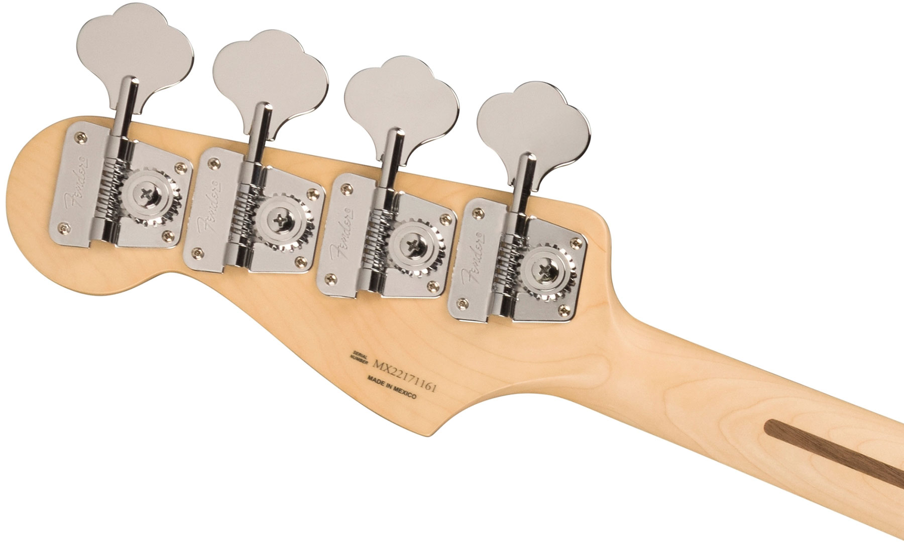 Fender Mikey Way Jazz Bass Ltd Signature Mex Mn - Silver Sparkle - Solidbody E-bass - Variation 4