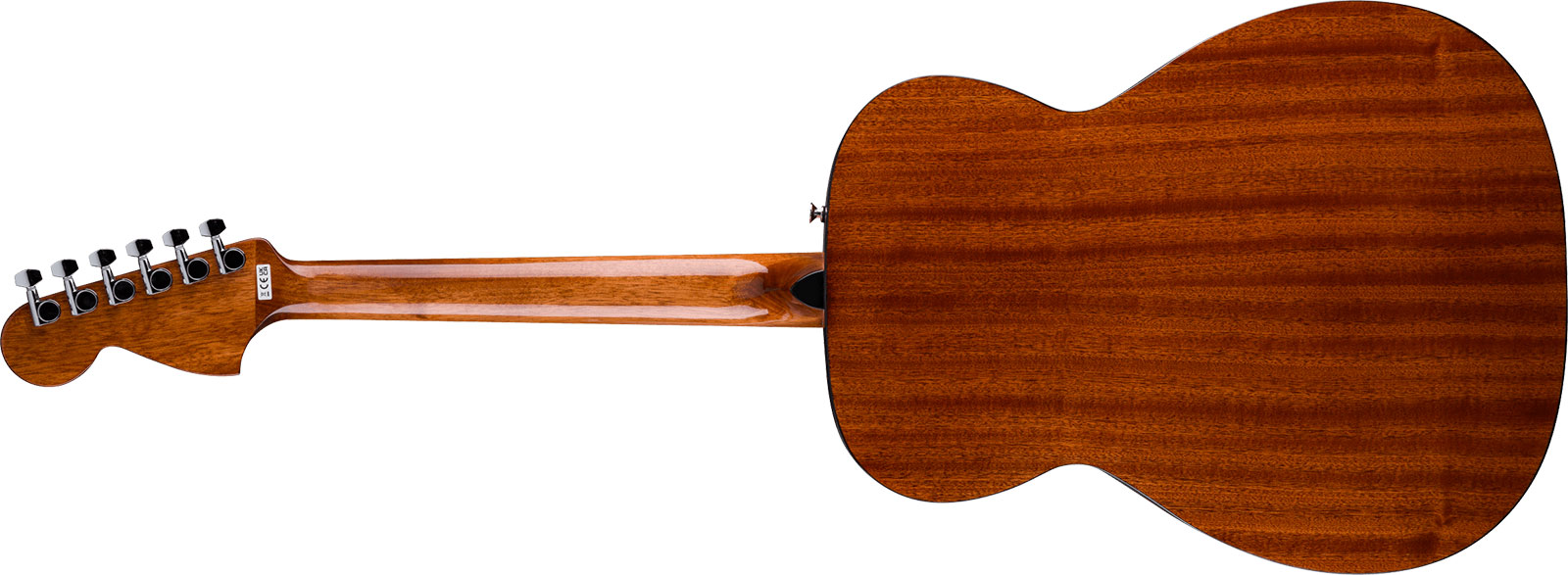 Fender Monterey California Standard Om Tout Sapele Wal - Natural - Folk-Gitarre - Variation 1