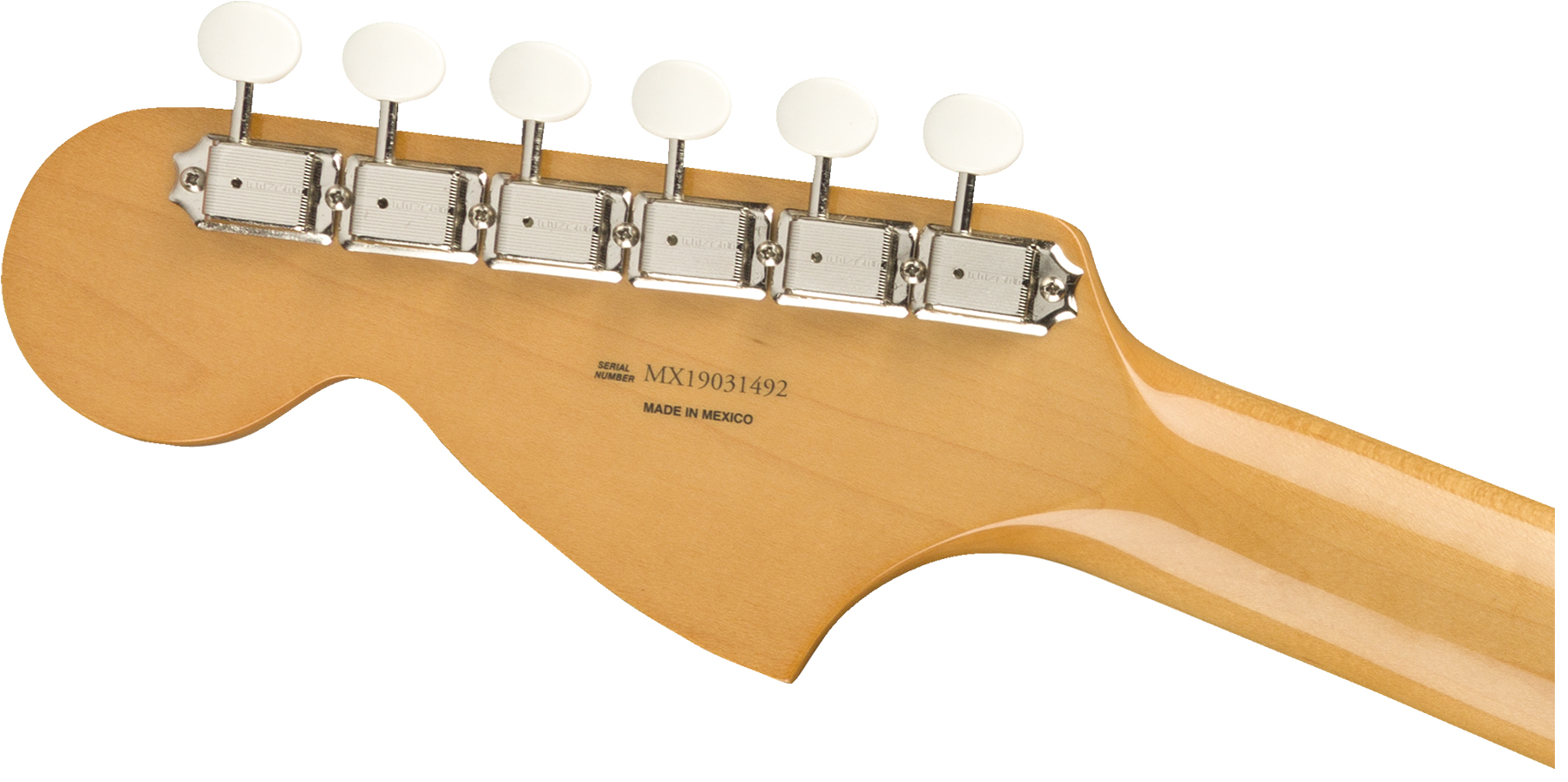 Fender Mustang 60s Vintera Vintage Mex Pf - Seafoam Green - Retro-Rock-E-Gitarre - Variation 3