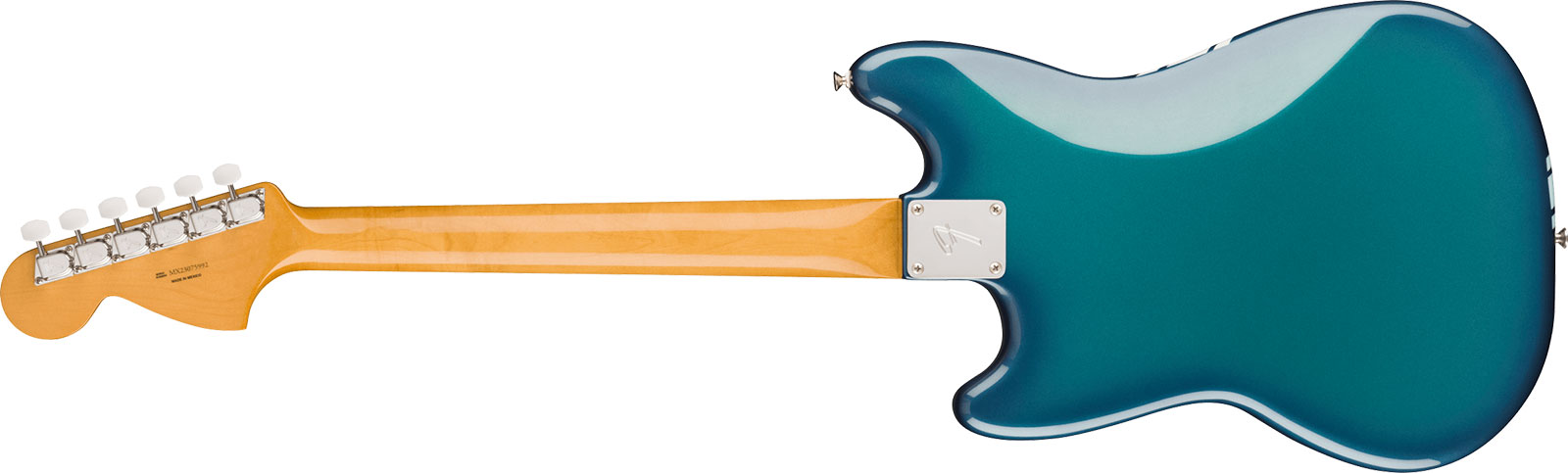 Fender Mustang 70s Competition Vintera 2 Mex 2s Trem Rw - Competition Blue - Retro-Rock-E-Gitarre - Variation 1