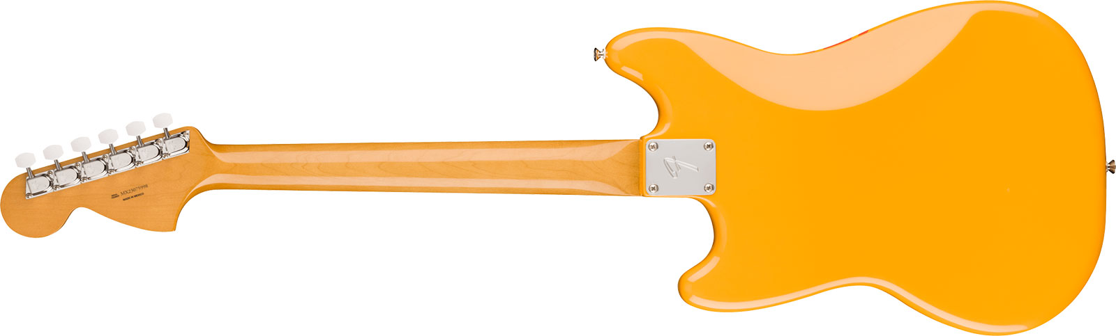 Fender Mustang 70s Competition Vintera 2 Mex 2s Trem Rw - Competition Orange - Retro-Rock-E-Gitarre - Variation 1