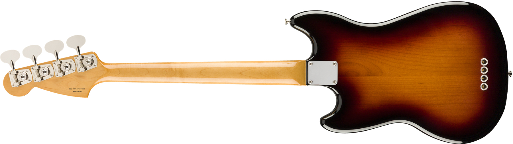 Fender Mustang Bass 60s Vintera Vintage Mex Pf - 3-color Sunburst - E-Bass für Kinder - Variation 1