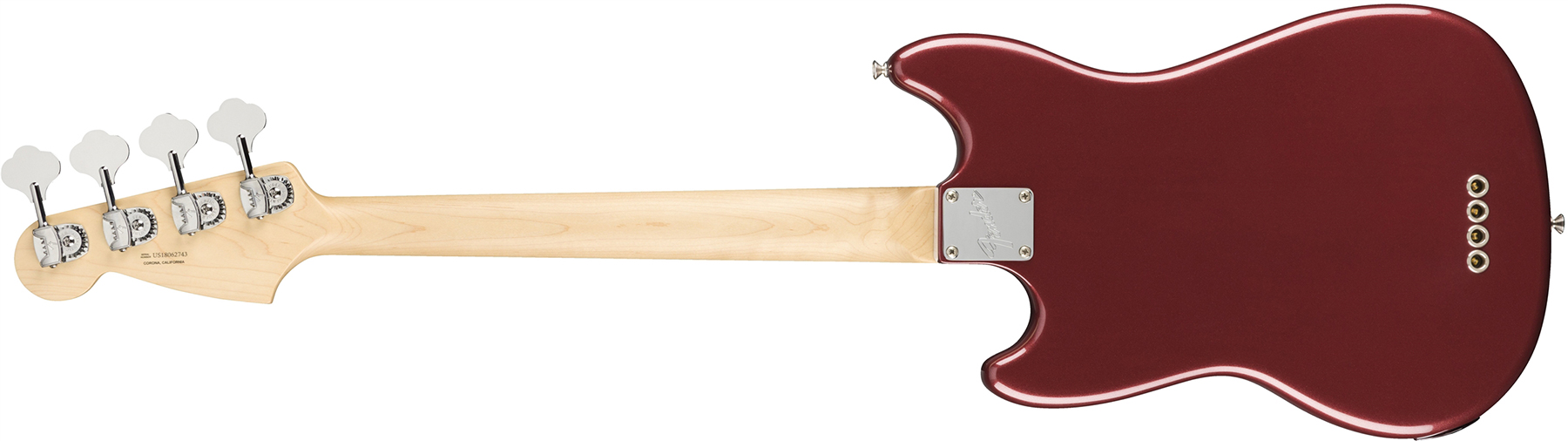 Fender Mustang Bass American Performer Usa Rw - Aubergine - E-Bass für Kinder - Variation 1