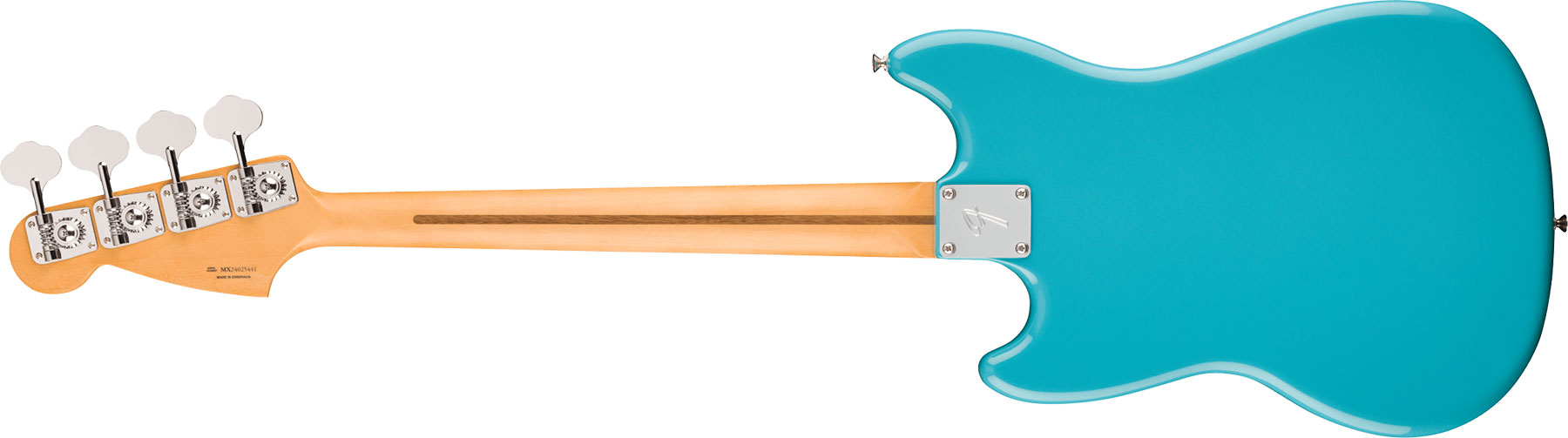 Fender Mustang Bass Pj Player Ii Mex Rw - Aquatone Blue - Solidbody E-bass - Variation 1