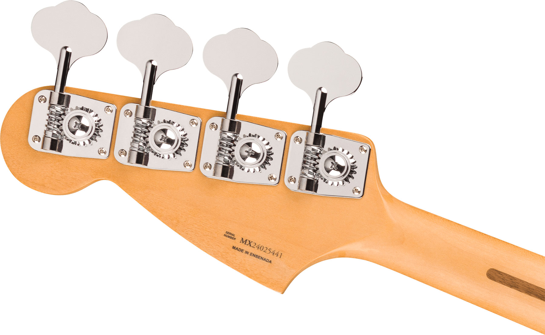 Fender Mustang Bass Pj Player Ii Mex Ss Rw - Hialeah Yellow - Solidbody E-bass - Variation 3