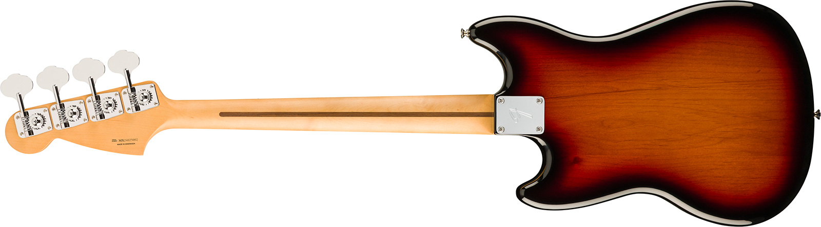 Fender Mustang Bass Pj Player Ii Mex Mn - 3-color Sunburst - Solidbody E-bass - Variation 1