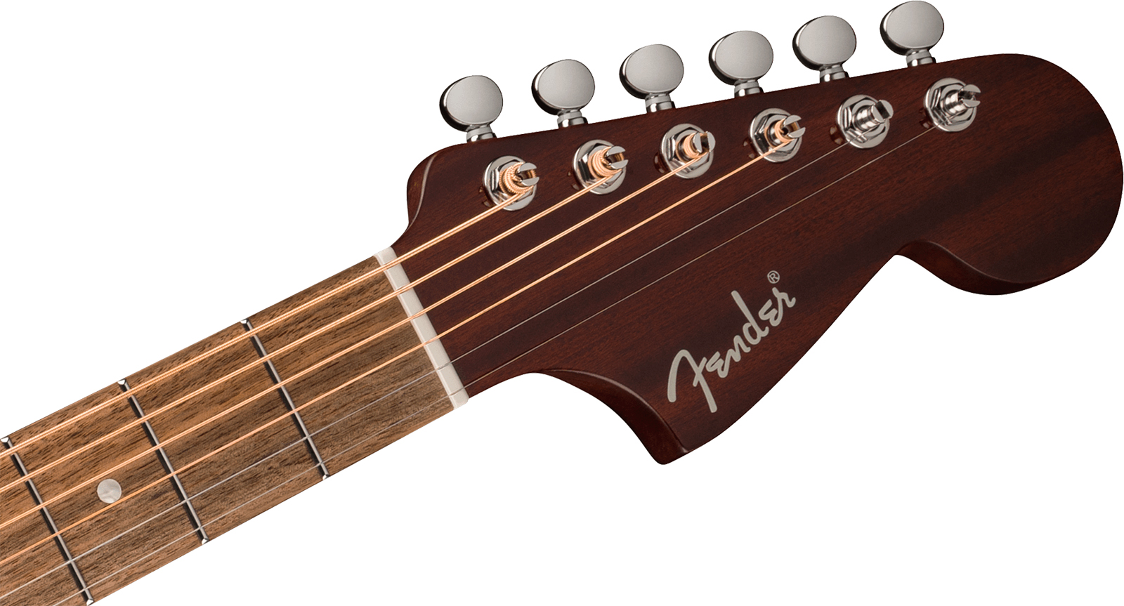 Fender Newporter Deluxe Ce California Auditorium Cw Epicea Acajou Wal - White Blonde - Folk-Gitarre - Variation 4