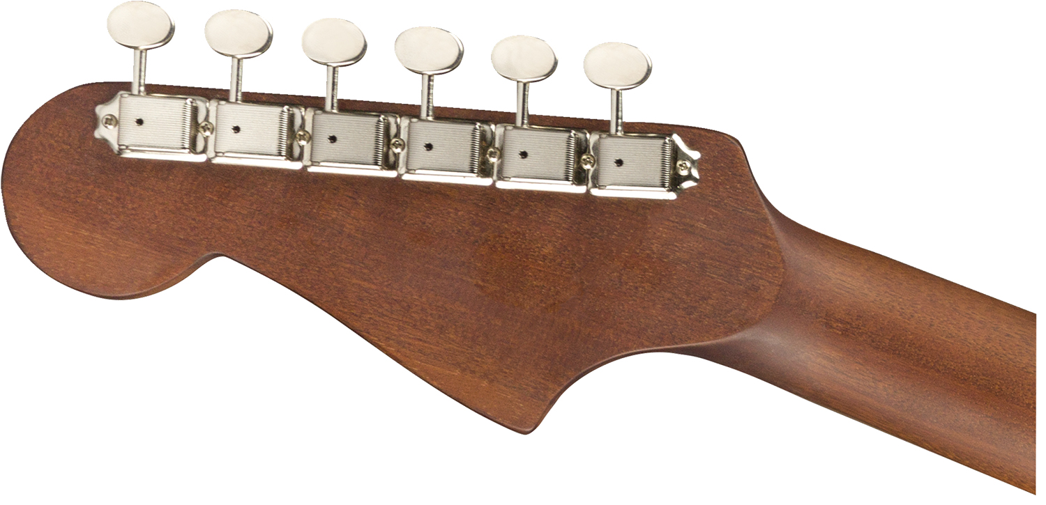 Fender Newporter Player Auditorium Cw Epicea Acajou Wal - Olive Satin - Elektroakustische Gitarre - Variation 4