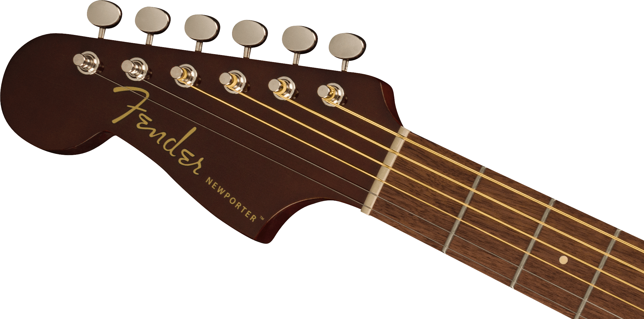 Fender Newporter Player Auditorium Gaucher Cw Epicea Acajou Wal - Natural - Folk-Gitarre - Variation 3