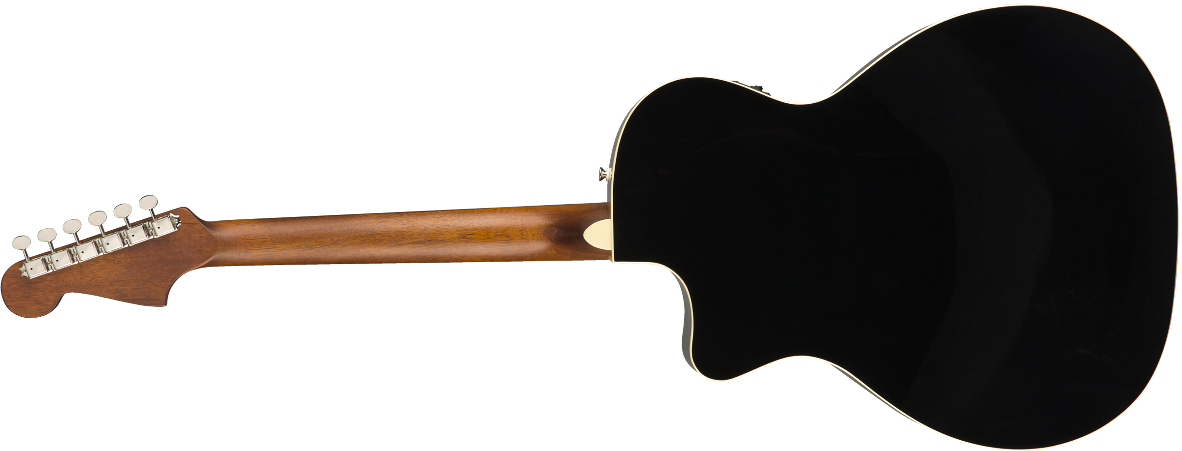 Fender Newporter Player - Jetty Black - Westerngitarre & electro - Variation 6