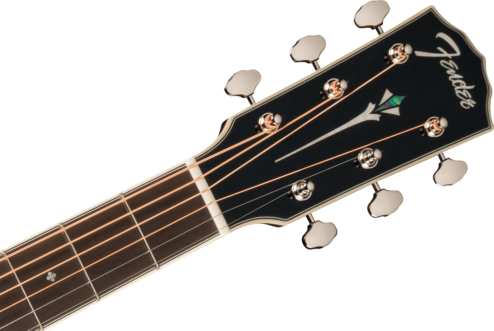Fender Pd-220e Paramount Fsr Ltd Dreadnought Epicea Ovangkol Ova - Aged Natural - Elektroakustische Gitarre - Variation 3