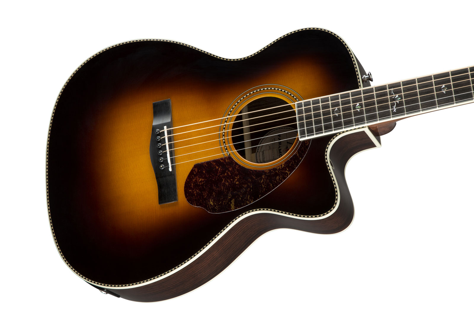 Fender Pm-3 Deluxe Paramount Triple 0 - Vintage Sunburst - Westerngitarre & electro - Variation 3