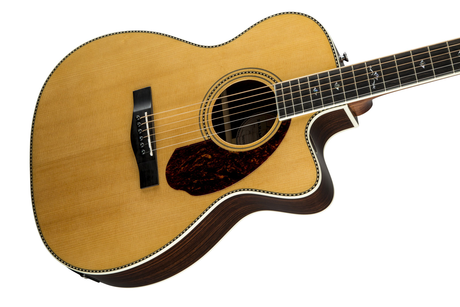 Fender Pm-3 Deluxe Paramount Triple 0 - Natural Gloss - Westerngitarre & electro - Variation 3