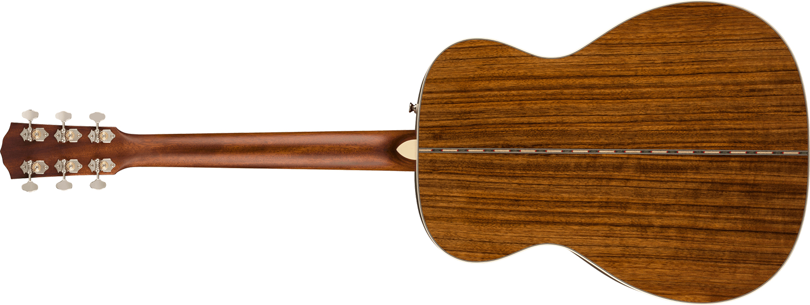 Fender Po-220e Paramount Fsr Ltd Orchestra Model Om Epicea Ovangkol Ova - Aged Natural - Elektroakustische Gitarre - Variation 1