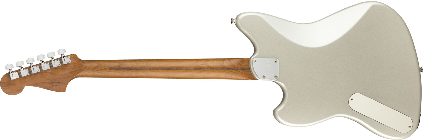 Fender Powercaster Alternate Reality Ltd Hp90 Ht Pf - White Opal - Retro-Rock-E-Gitarre - Variation 1