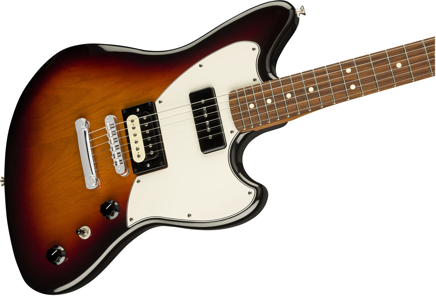 Fender Powercaster Alternate Reality Ltd Hp90 Ht Pf - 3-color Sunburst - Retro-Rock-E-Gitarre - Variation 2