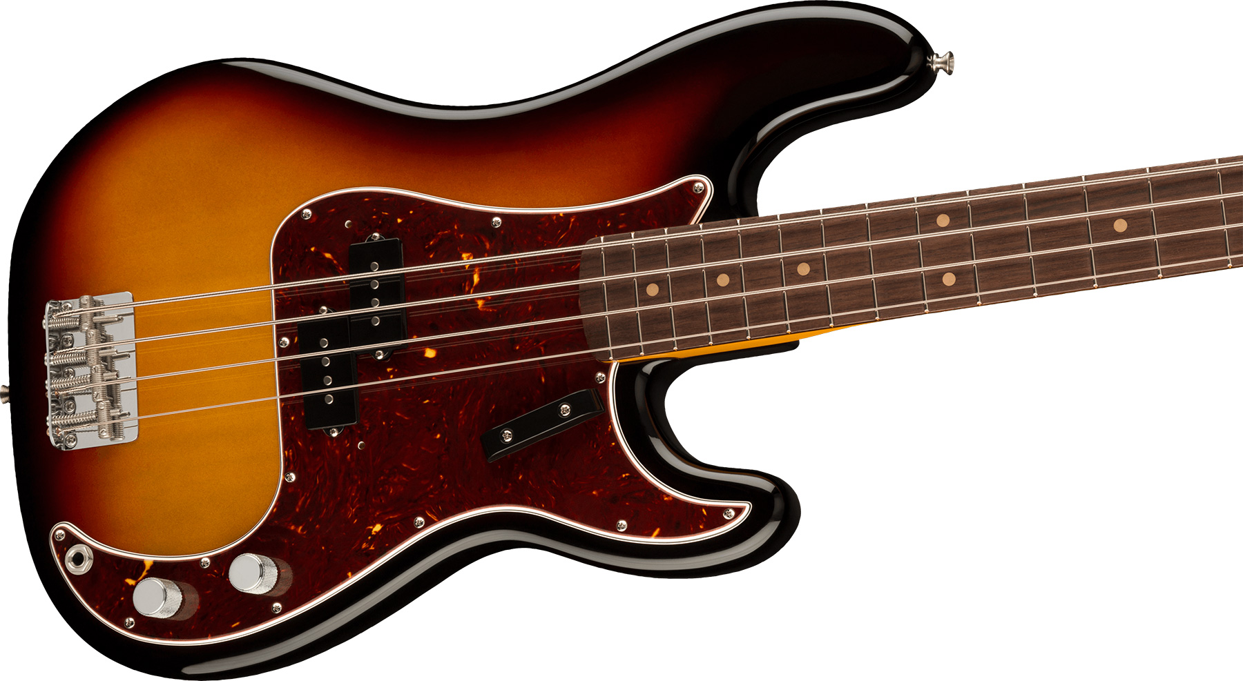 Fender Precision Bass 1960 American Vintage Ii Usa Rw - 3-color Sunburst - Solidbody E-bass - Variation 2