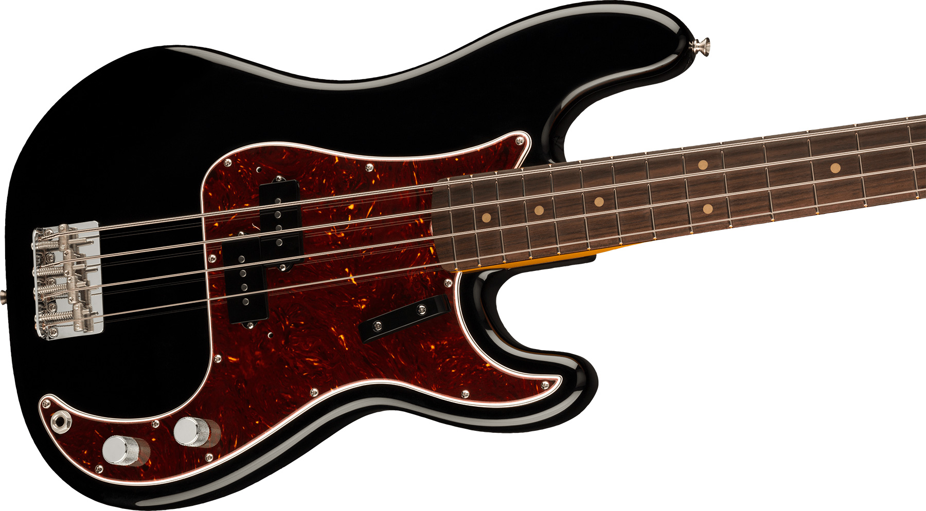 Fender Precision Bass 1960 American Vintage Ii Usa Rw - Black - Solidbody E-bass - Variation 2