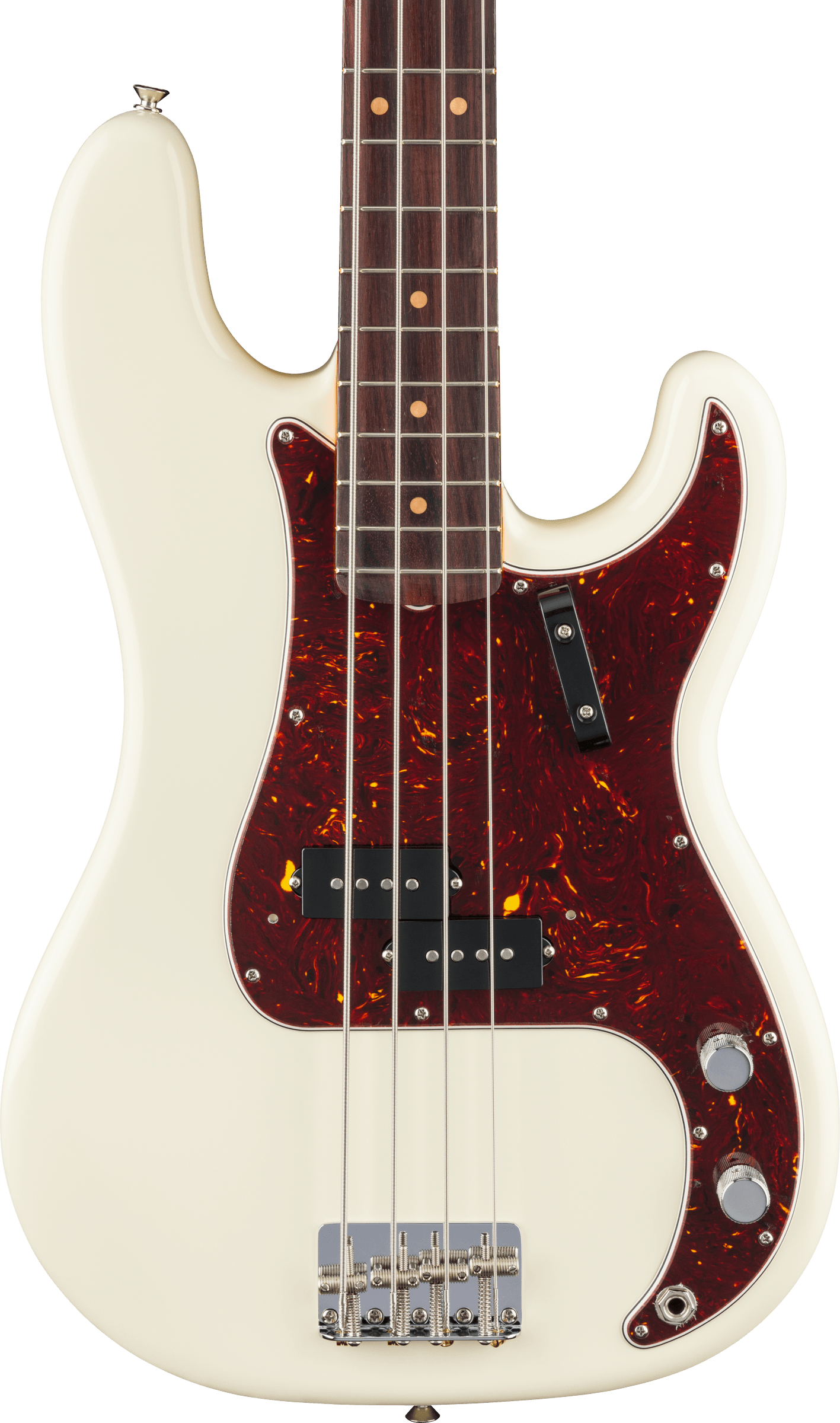 Fender Precision Bass 1960 American Vintage Ii Usa Rw - Olympic White - Solidbody E-bass - Variation 2