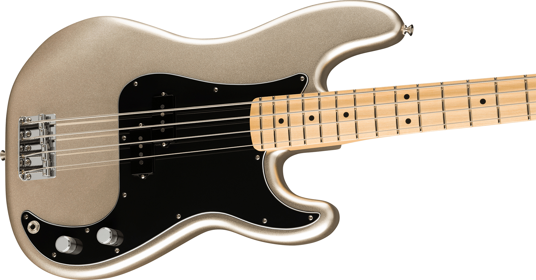 Fender Precision Bass 75th Anniversary Ltd Mex Mn +housse - Diamond Anniversary - Solidbody E-bass - Variation 2