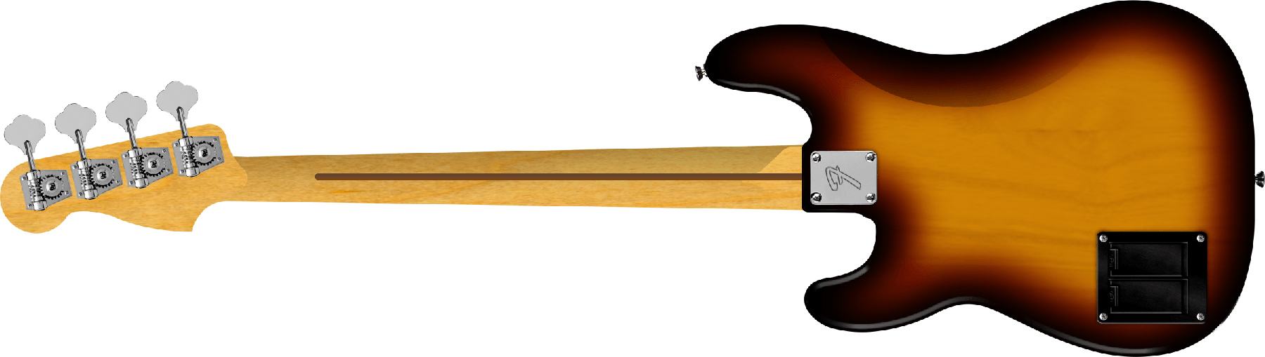 Fender Precision Bass Active Player Ii Modified Mex Mn - 3-color Sunburst - Solidbody E-bass - Variation 1