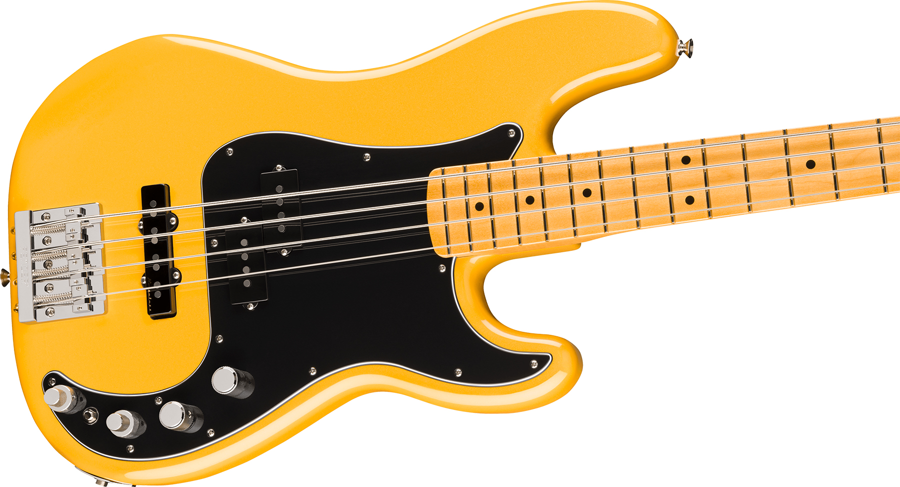 Fender Precision Bass Active Player Ii Modified Mex Mn - Sunshine Yellow - Solidbody E-bass - Variation 2