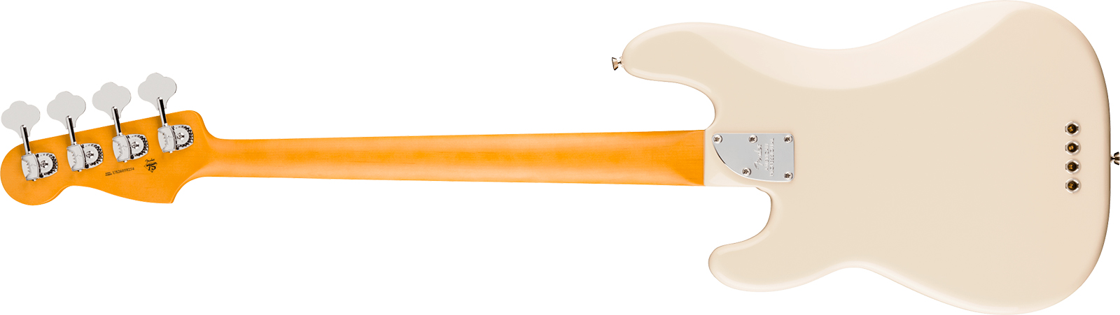 Fender Precision Bass American Pro. Usa Mn - Olympic White - Solidbody E-bass - Variation 1