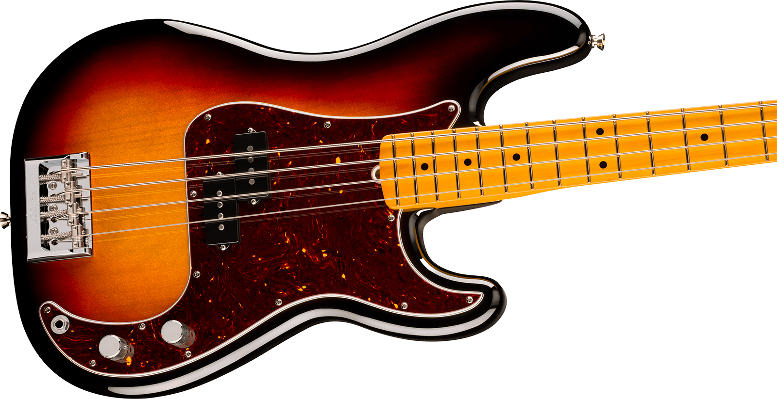 Fender Precision Bass American Pro. Usa Mn - 3-color Sunburst - Solidbody E-bass - Variation 2