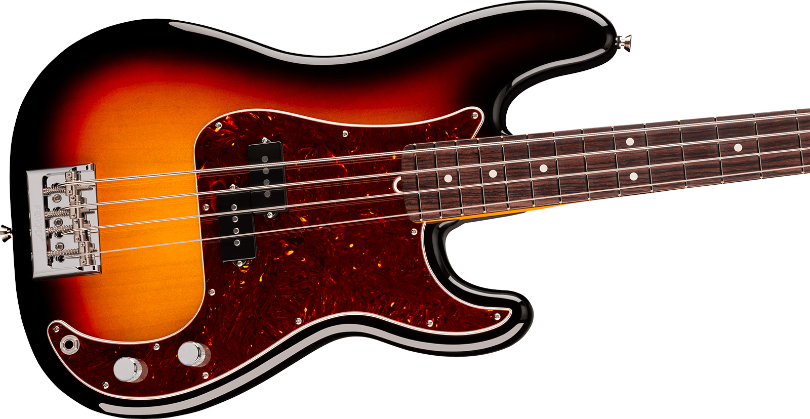Fender Precision Bass American Pro. Usa Rw - 3-color Sunburst - Solidbody E-bass - Variation 2