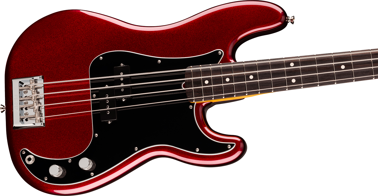 Fender Precision Bass American Pro. Usa Rw - Oxblood - Solidbody E-bass - Variation 2