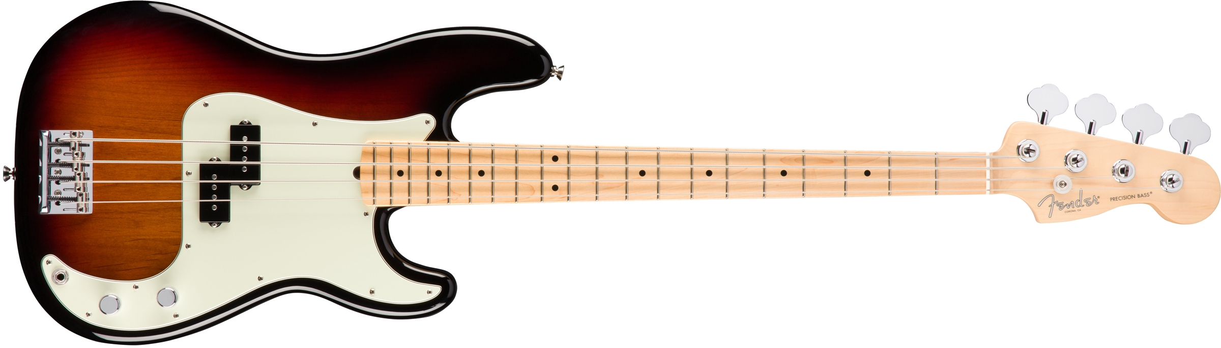 Fender Precision Bass American Professional 2017 Usa Mn - 3-color Sunburst - Solidbody E-bass - Variation 1