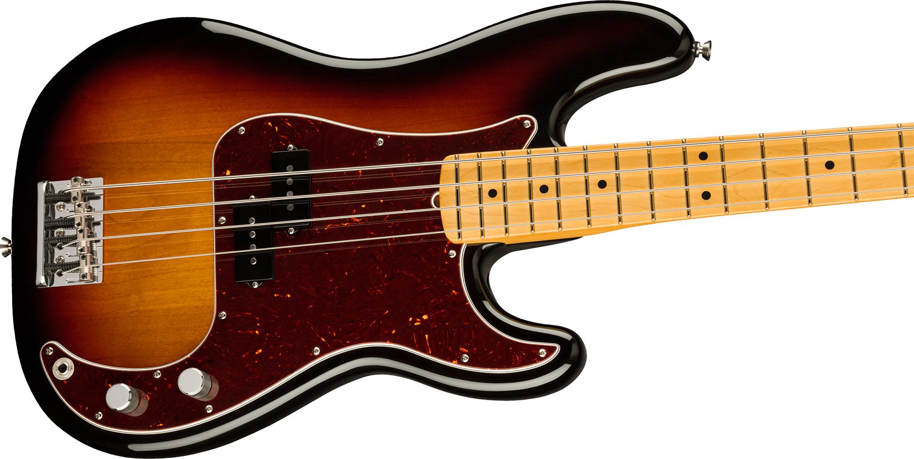 Fender Precision Bass American Professional Ii Usa Mn - 3-color Sunburst - Solidbody E-bass - Variation 2