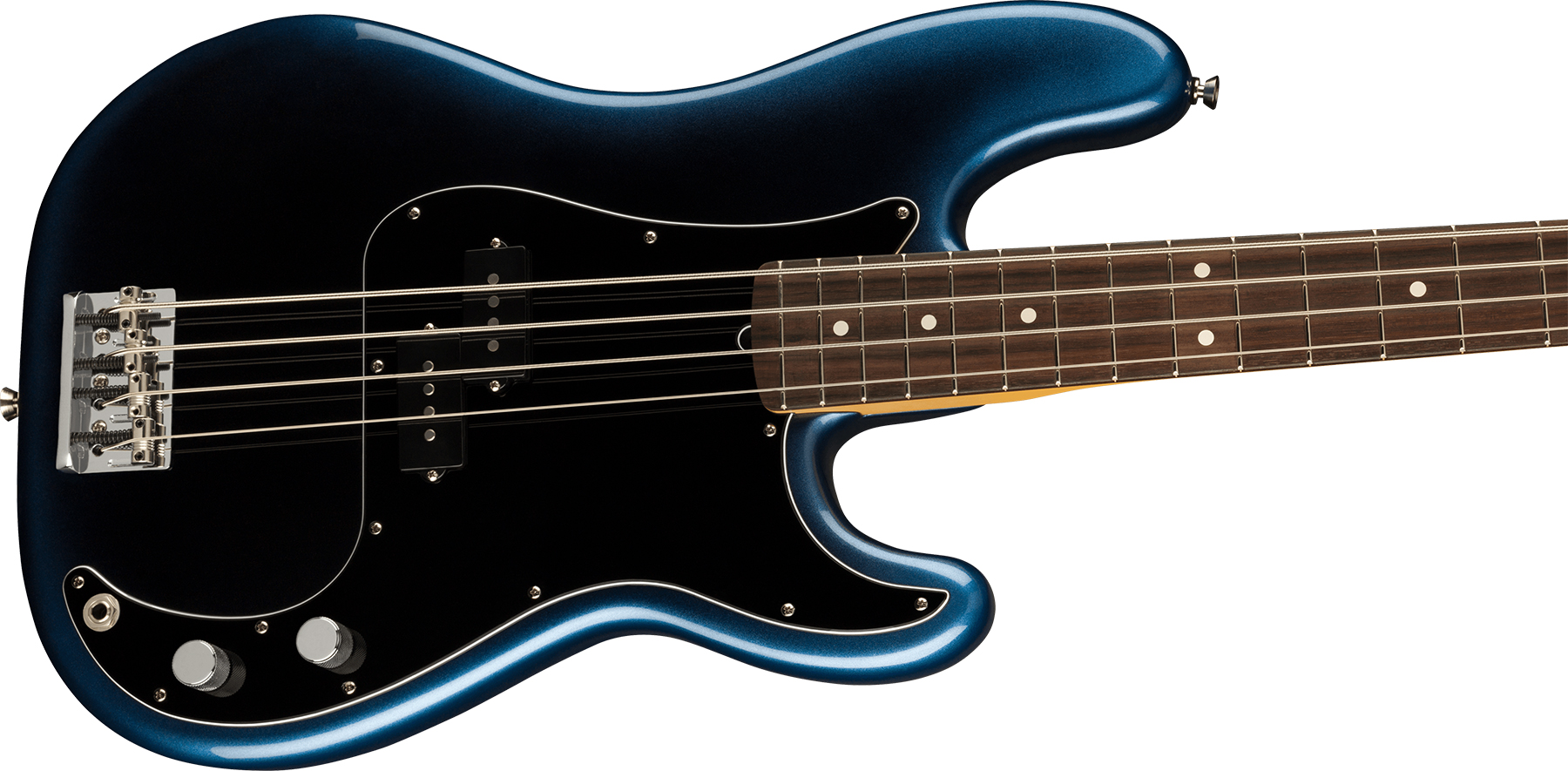 Fender Precision Bass American Professional Ii Usa Rw - Dark Night - Solidbody E-bass - Variation 2