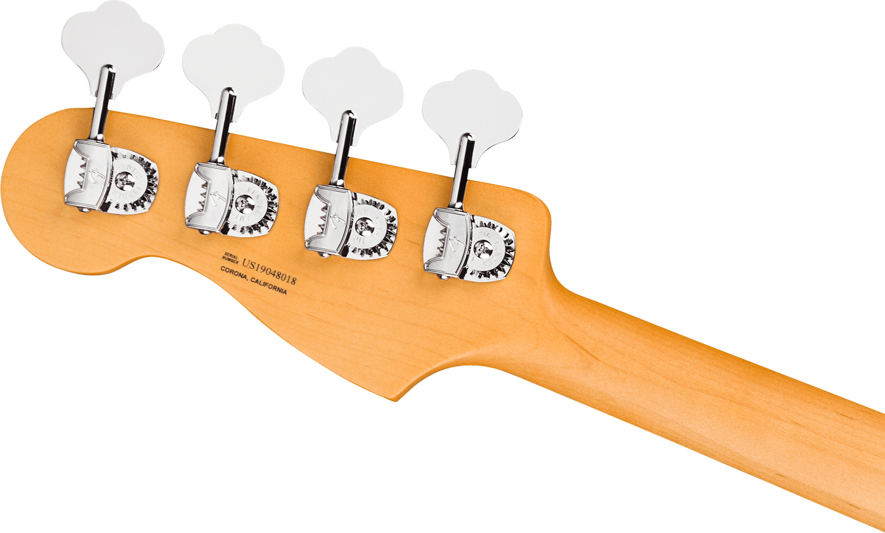 Fender Precision Bass American Ultra 2019 Usa Mn - Arctic Pearl - Solidbody E-bass - Variation 3