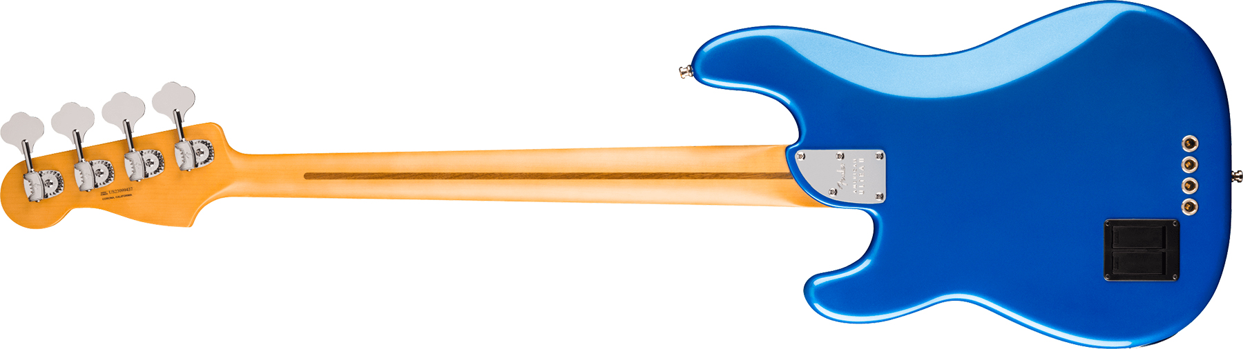Fender Precision Bass American Ultra Ii Usa Active Eb - Noble Blue - Solidbody E-bass - Variation 1