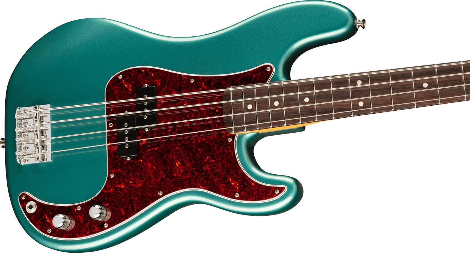 Fender Precision Bass Classic American Professional Usa Rw - Faded Sherwood Green Metallic - Solidbody E-bass - Variation 2
