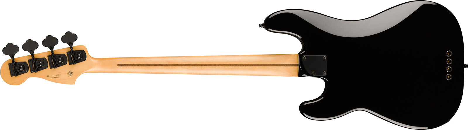 Fender Precision Bass Hh Player Fusion Ltd 2h Eb - Black - Solidbody E-bass - Variation 1