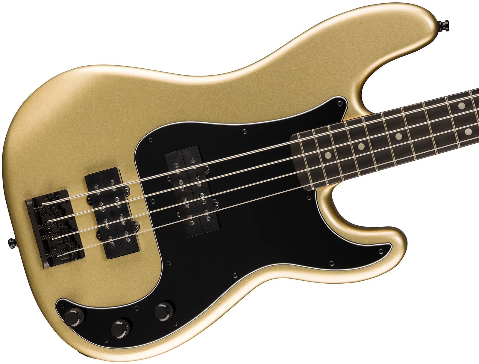 Fender Precision Bass Hh Player Fusion Ltd Mex 2h Eb - Halo Metallic - Solidbody E-bass - Variation 2