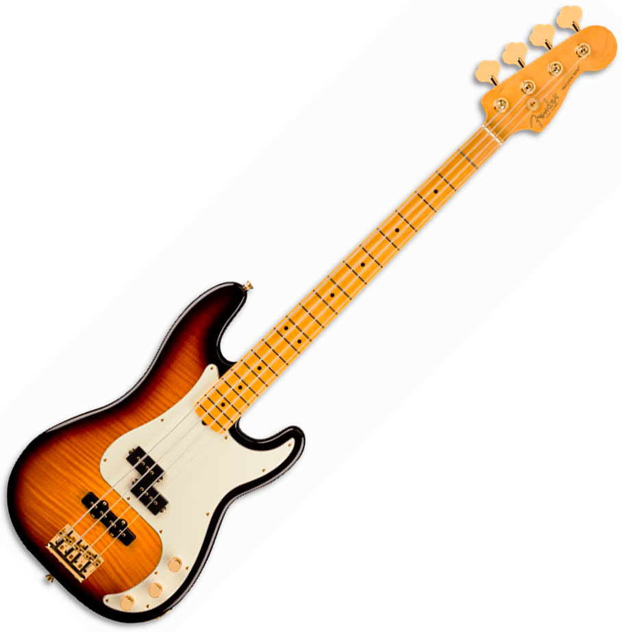 Fender Precision Bass Pj American Pro Ii 75th Ann. Usa Rw - 2-color Sunburst - Solidbody E-bass - Variation 1