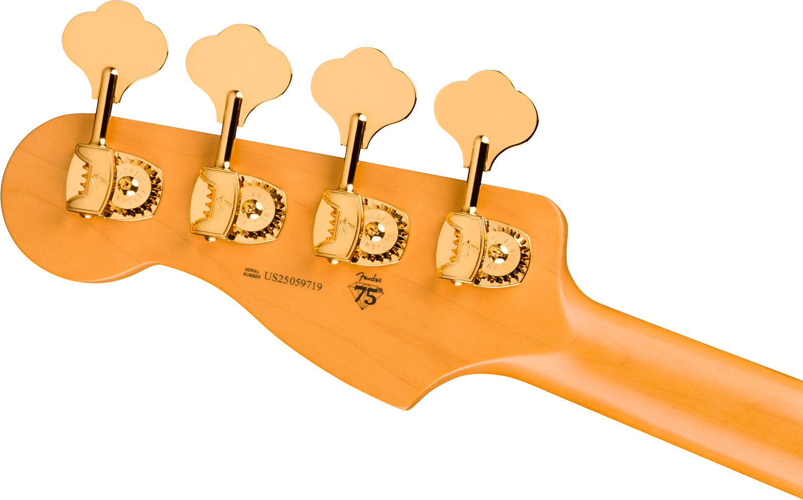 Fender Precision Bass Pj American Pro Ii 75th Ann. Usa Rw - 2-color Sunburst - Solidbody E-bass - Variation 4